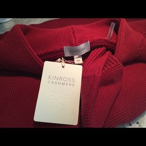 Kinross Sweater Cashmere, new w/tags